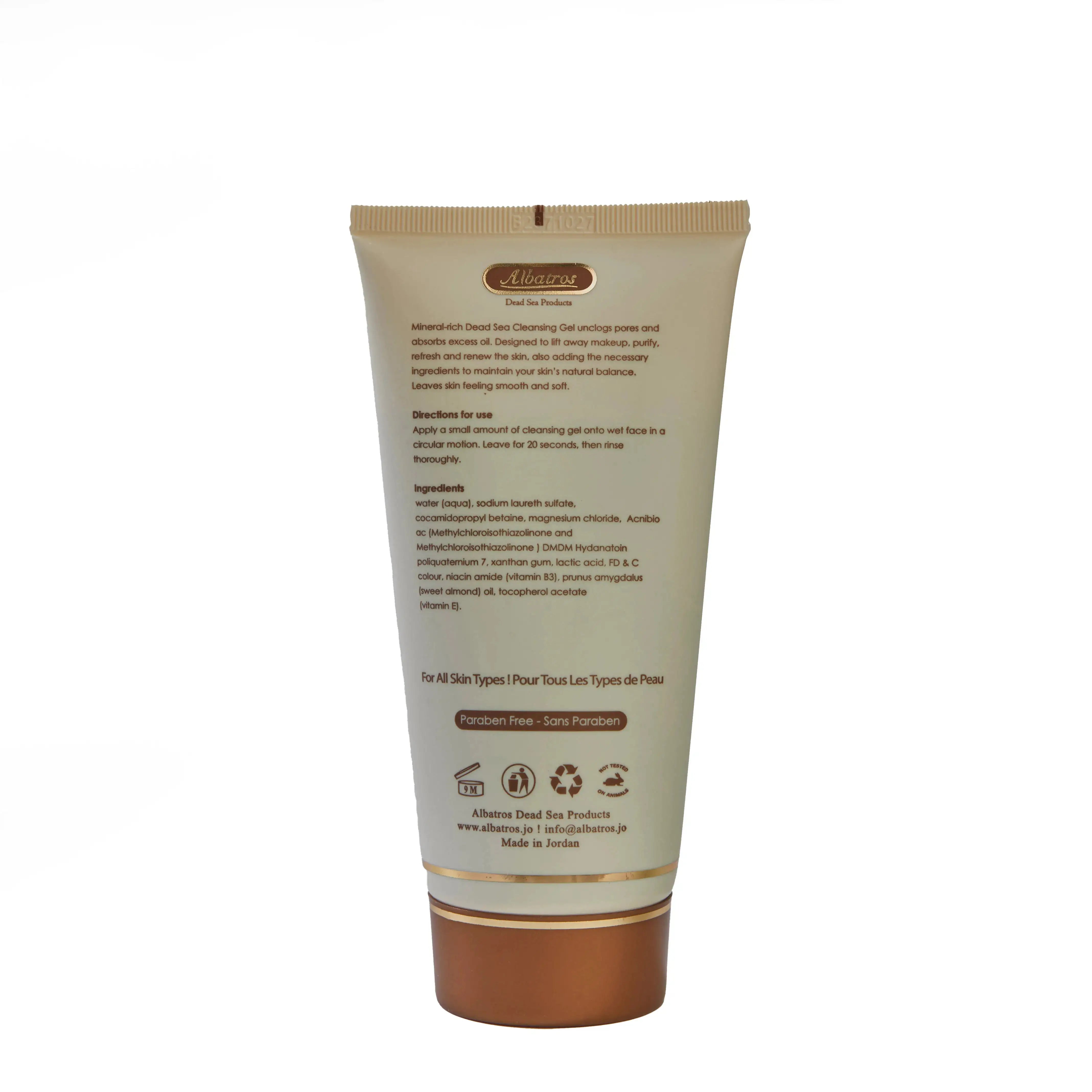 ALBATROS Deep Cleansing Gel, daily Dead Sea facial cleanser