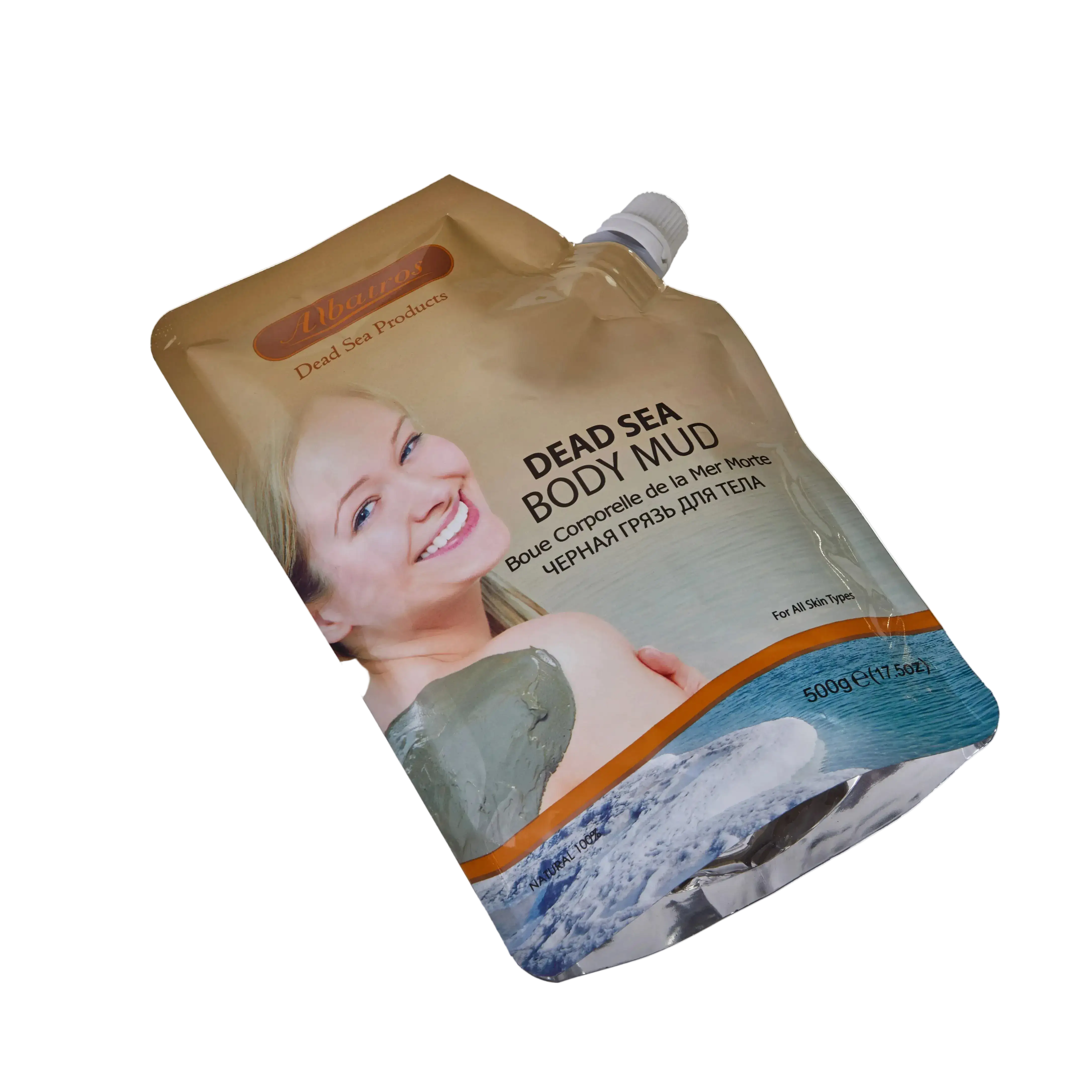 ALBATROS Dead Sea Body Mud 500g jar, detox treatment