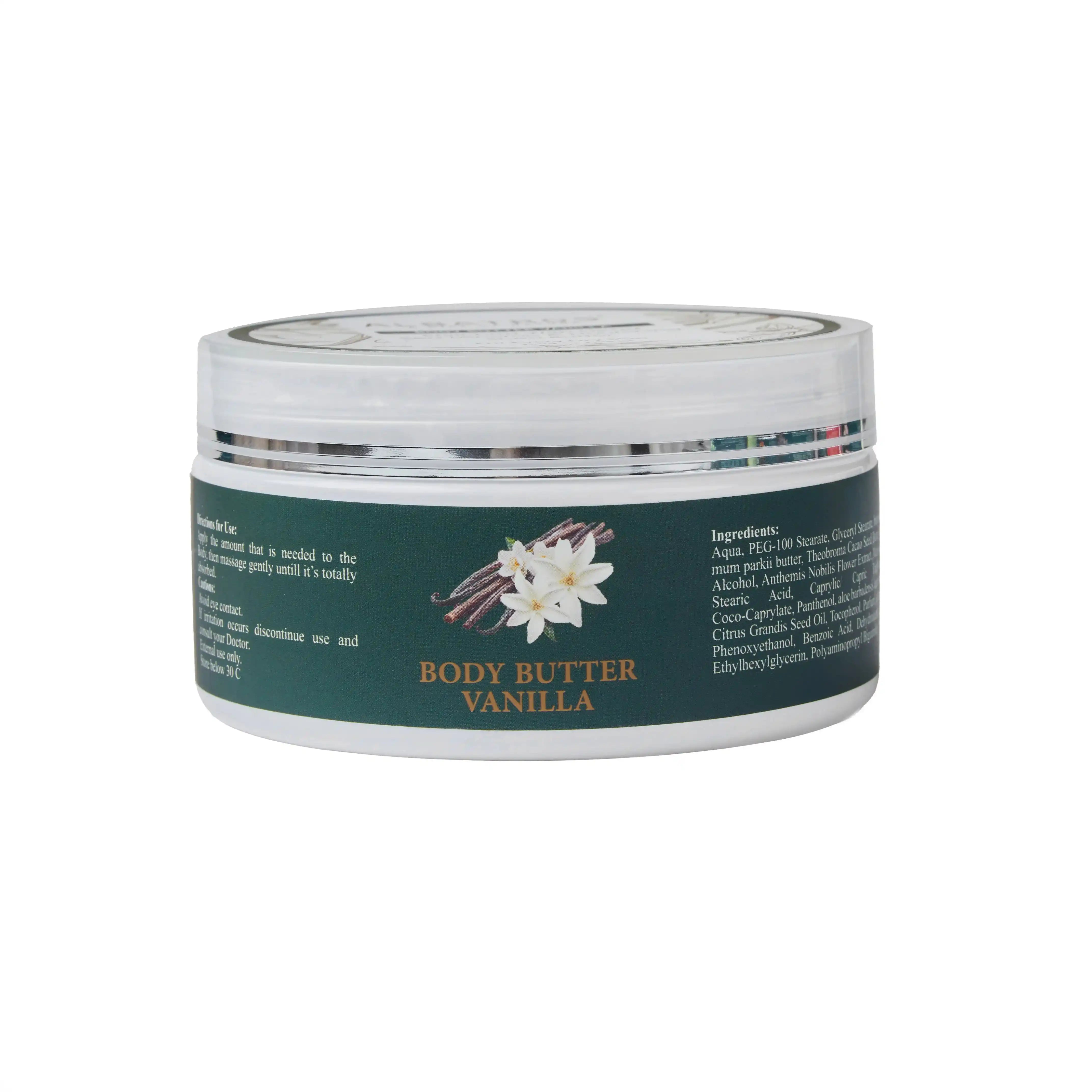 ALBATROS Vanilla Body Butter, Dead Sea skincare from Jordan