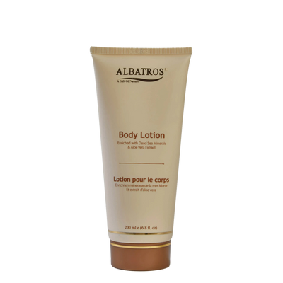 ALBATROS Dead Sea Mineral Body Lotion 200ml bottle